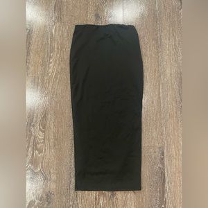 Long slim pencil skirt